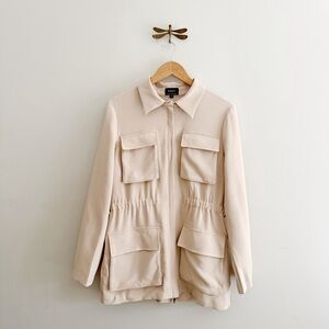 Bardot Tan Tailored Safari Jacket